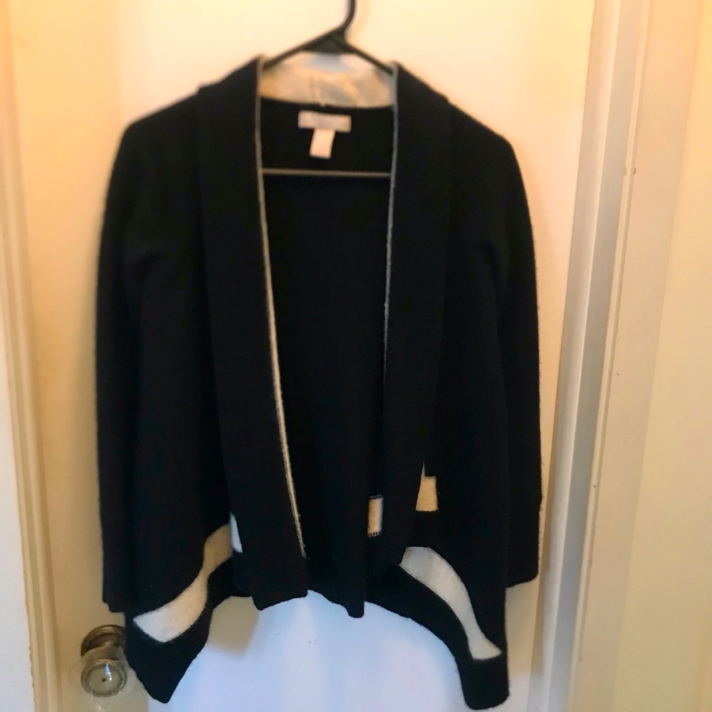Banana Republic Extra Fine Merino Wool Cardigan Sweater